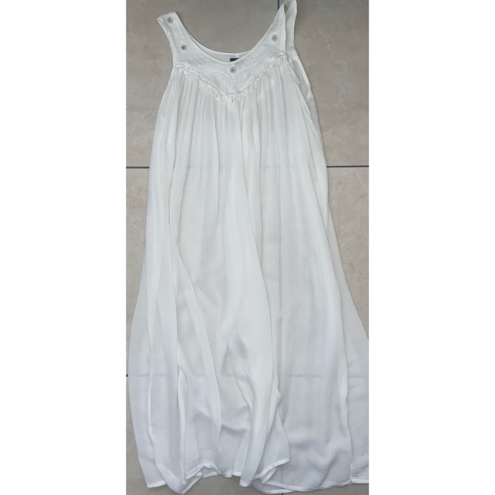 Sheer Vintage Midi Coverup Dress